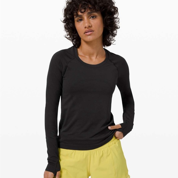 lululemon athletica Tops - Lululemon Swiftly Tech Long Sleeve 2.0 *Race Black